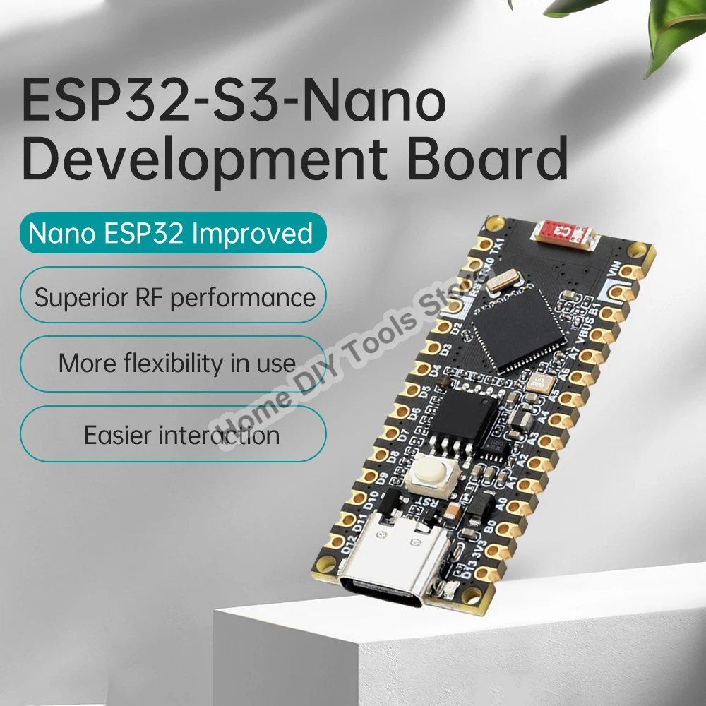 ESP32-S3-Nano WiFi Bluetooth Development Board Programmable IoT Development Board For MicroPython ESP32 S3 Nano S3R8 For Arduino