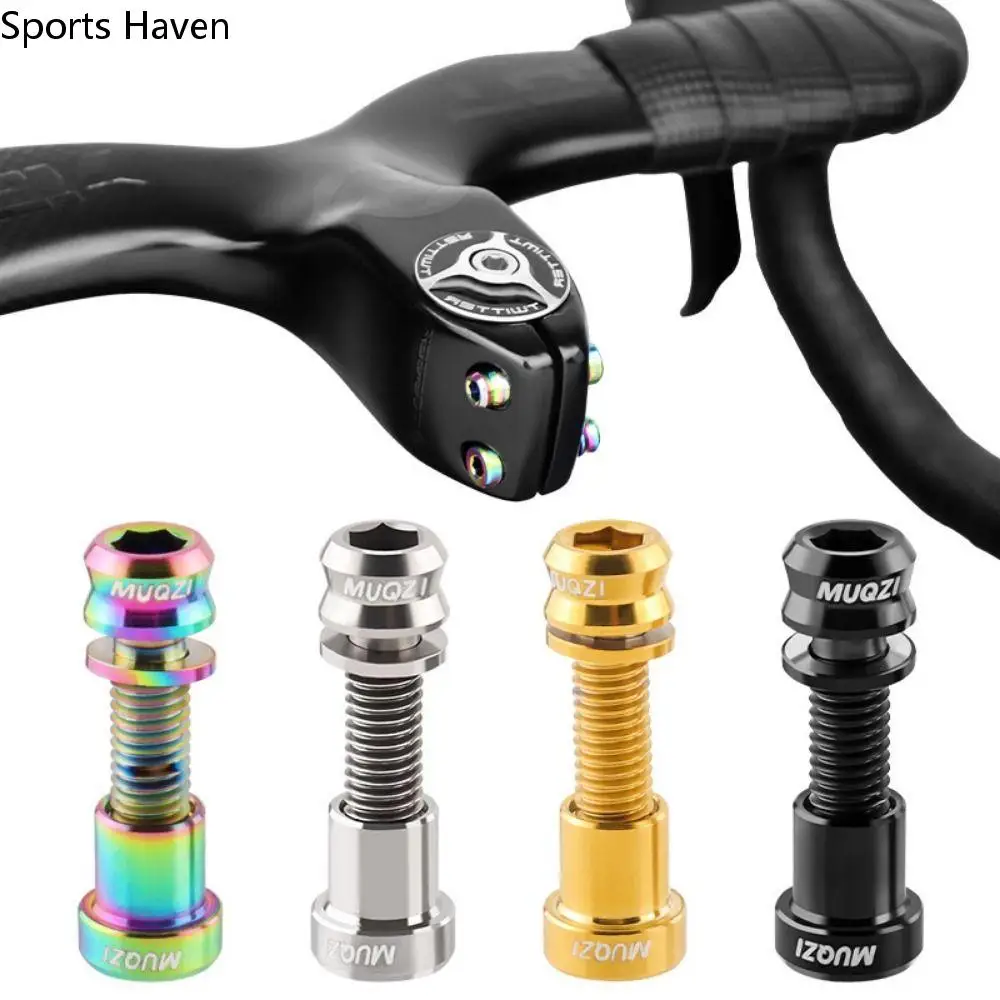 

Aluminum Alloy Road Bicycle Fixing Bolts Bike Handlebar Stem Lock Bolt Front Fork Lock Nut