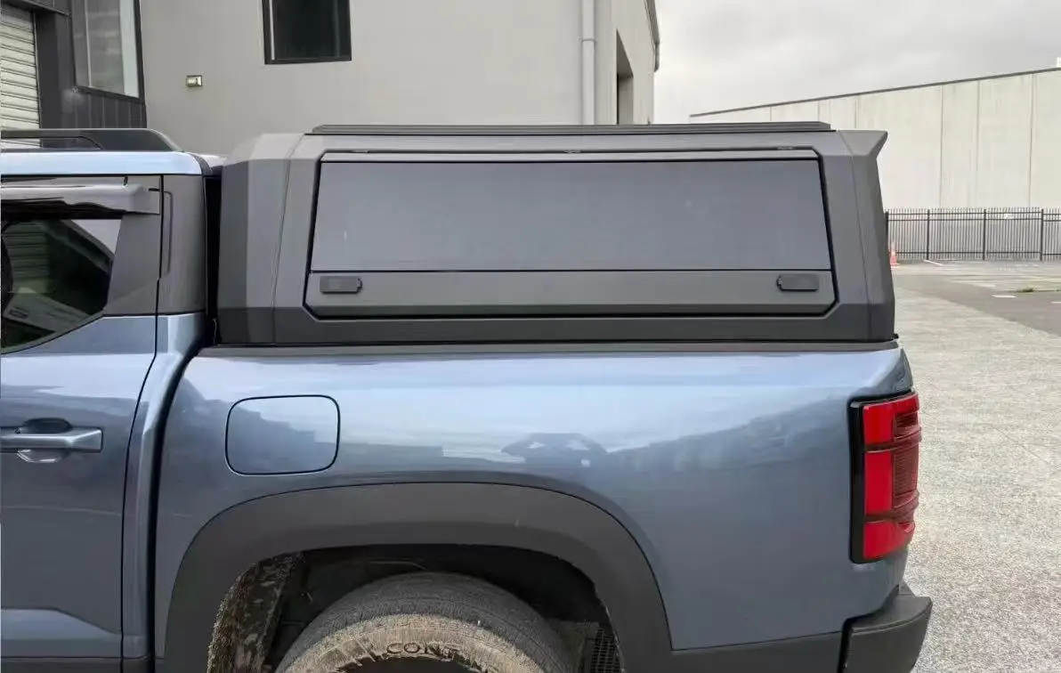 New Aluminum Pickup Canopy High Roof Truck Bed Cap for Ford Ranger  Hilux Ram D-Max Nissan Navara Mitsubishi   Amarok 5FT–6.5FT