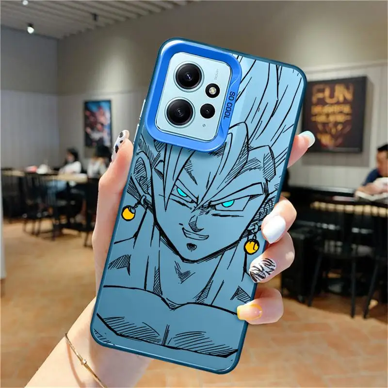 For Xiaomi Redmi 12 13C 10 9C 9T A1 A2 Plus Protective Cover Capa Phone Case soft fundas case Anime Dragon Balls