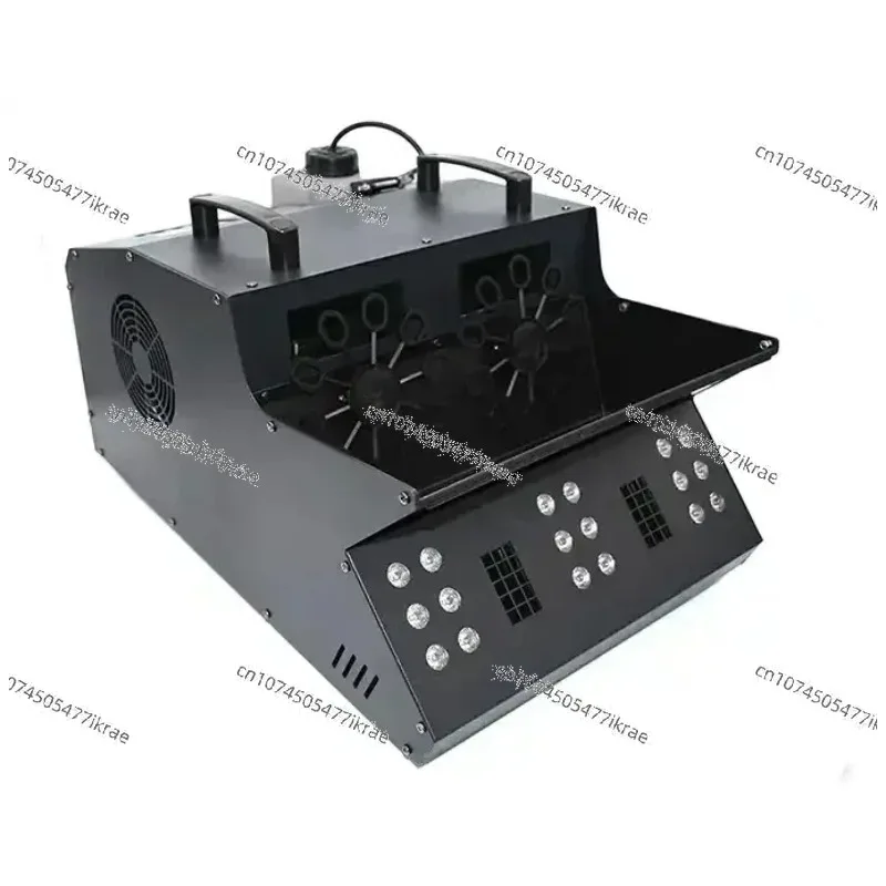 3500w Led Smoke  Dmx 512 Automatic Blower Soap Bubble Fog Smoke Machine With Remote Control For Stage