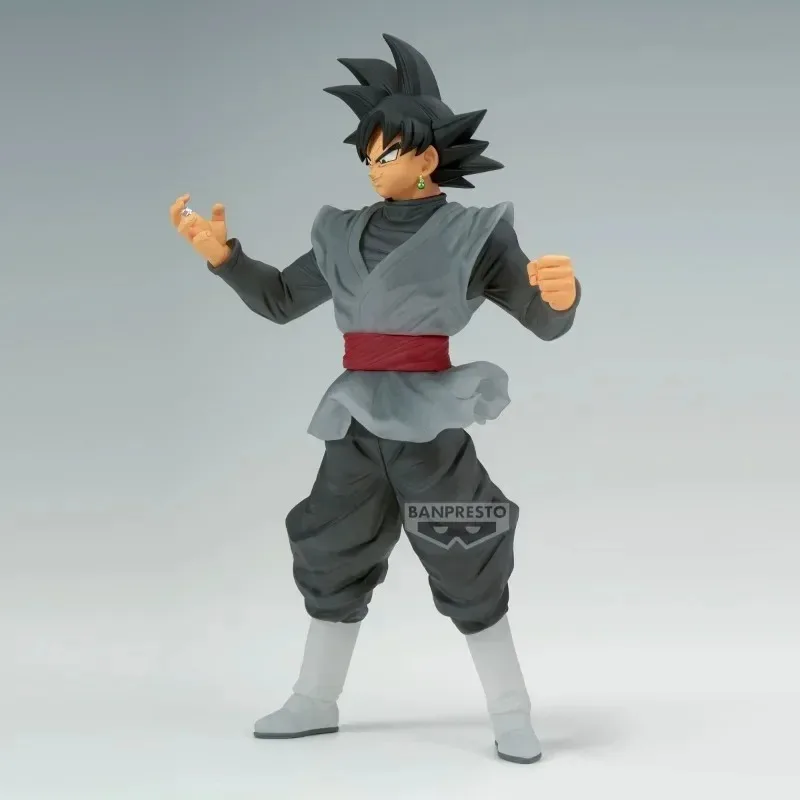 Bandai Originele BANPRESTO Anime Dragon Ball Clearise Super Saiyan Rose Goku Zwart PVC Action Figure Model Collectible Speelgoed