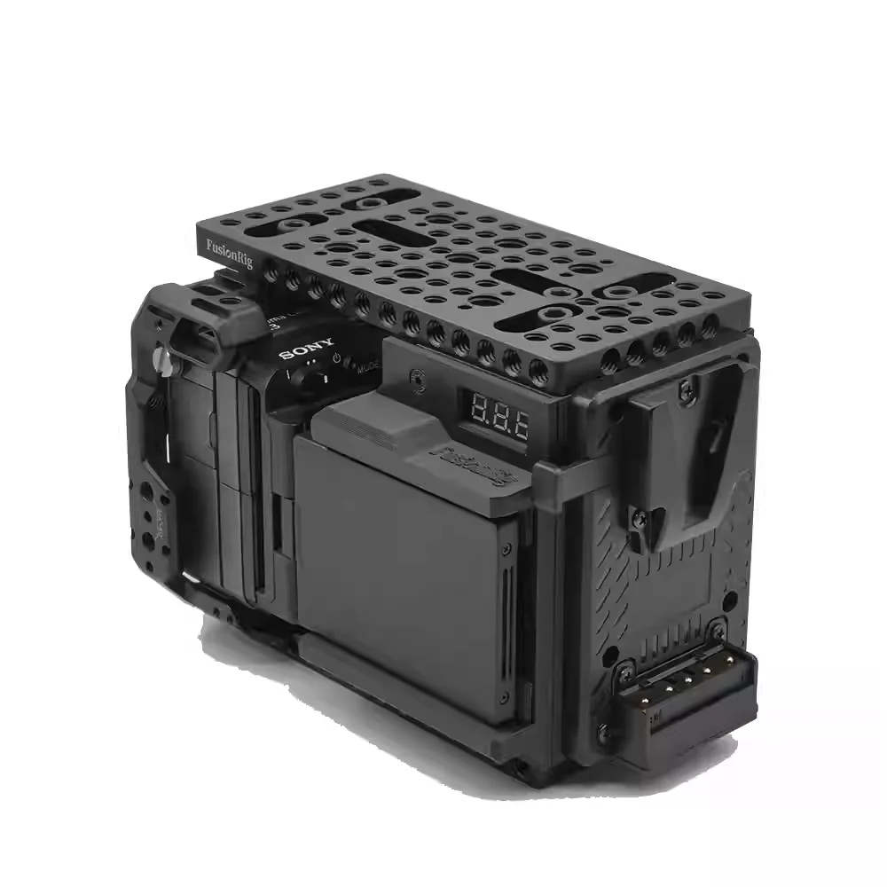 FusionRig Camera Cage Expansion Module Cineback for Sony FX3/FX30 compatible with Tilta TA-T16 and SmallRig 4183