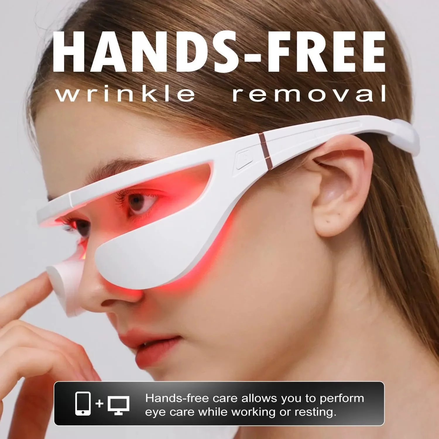 EMS微電流アイケアデバイス 目元マッサージ器 美容液注入デバイス 美容目元機器