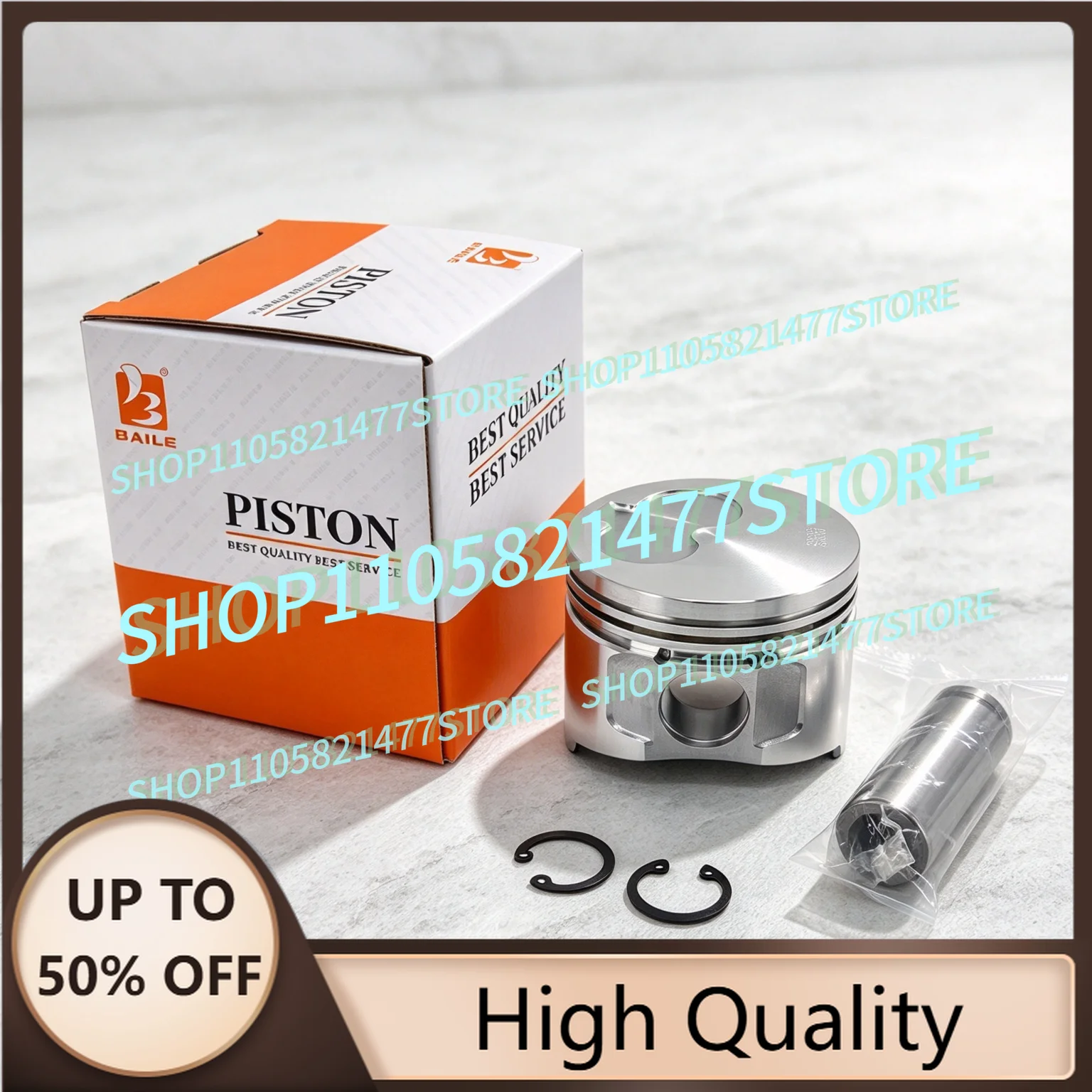 3TNE68 Piston Overhaul Rebuild Kit for YM 3D68E 3TNE68C Engine Parts STD 119265-22940 68*1.6HK+1.5+3mm