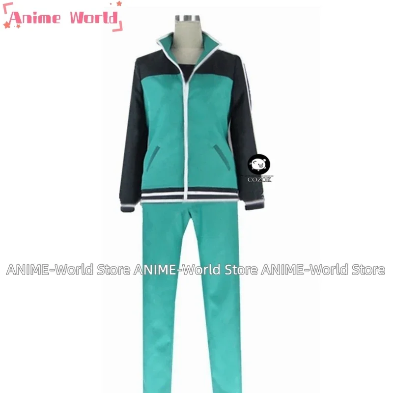 《Custom size》Anime Satou Kazuma Cosplay Costume Top+Pant+Coat