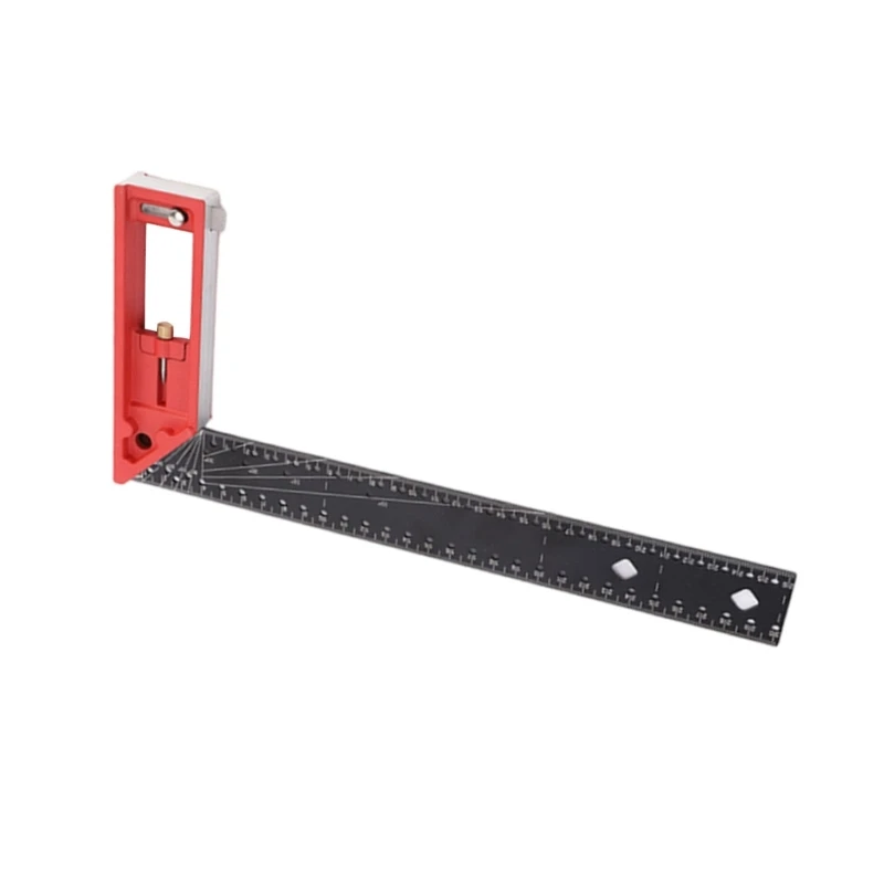 Square Angles Ruler Adjustable Combination Right Angles Ruler Angles Measuring Tool