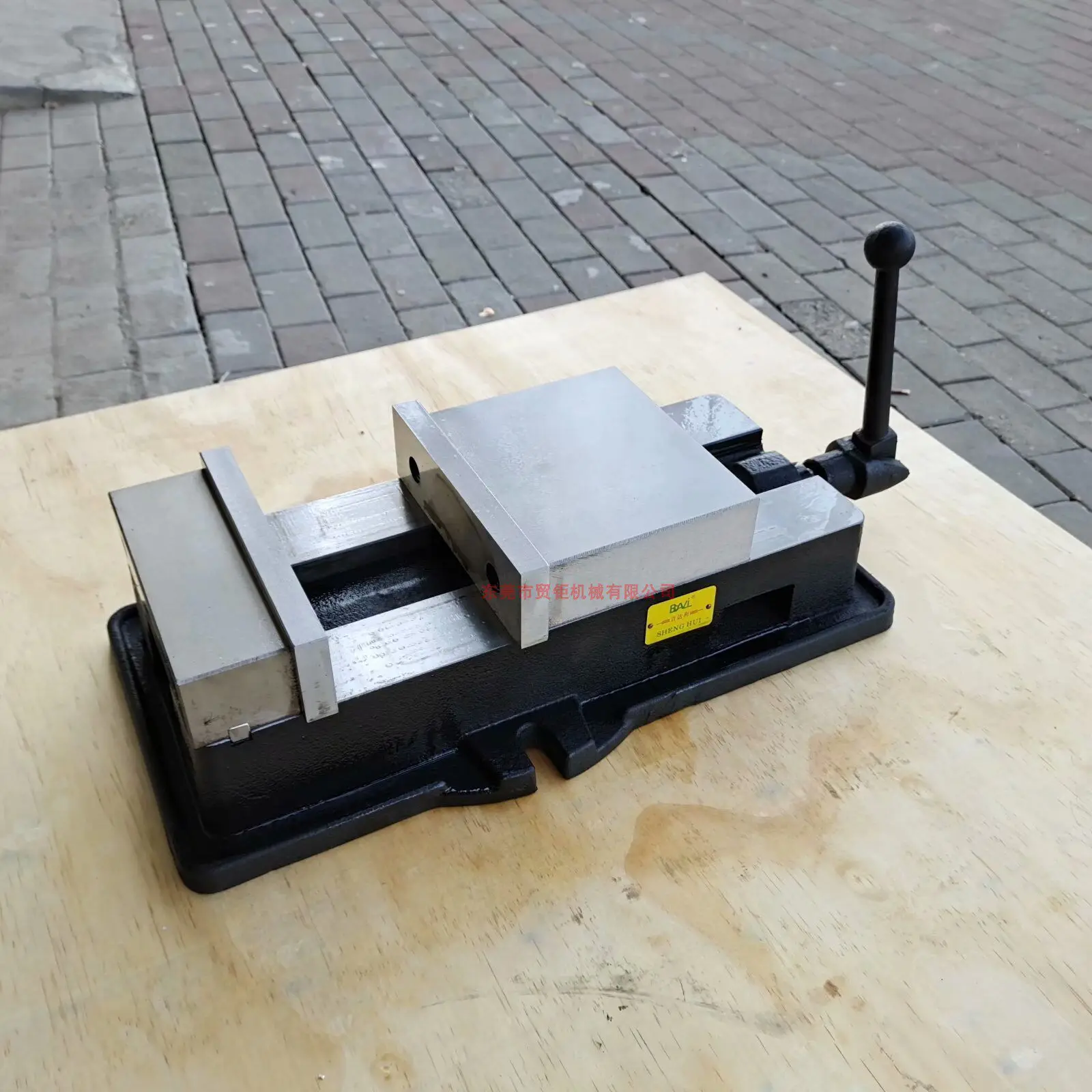 Morsa de máquina de centro de mecanizado Badali de Taiwán, tipo alicates planos de ángulo fijo, para fresadora, 0-340 mm, 10 pulgadas