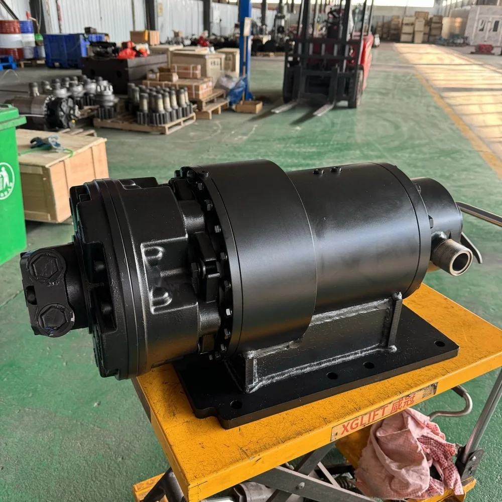 Fully Hydraulic Rotary Power Head Planetary Gearbox with Inward Five-star Motor for Piling Drilling Rig High Efficiency