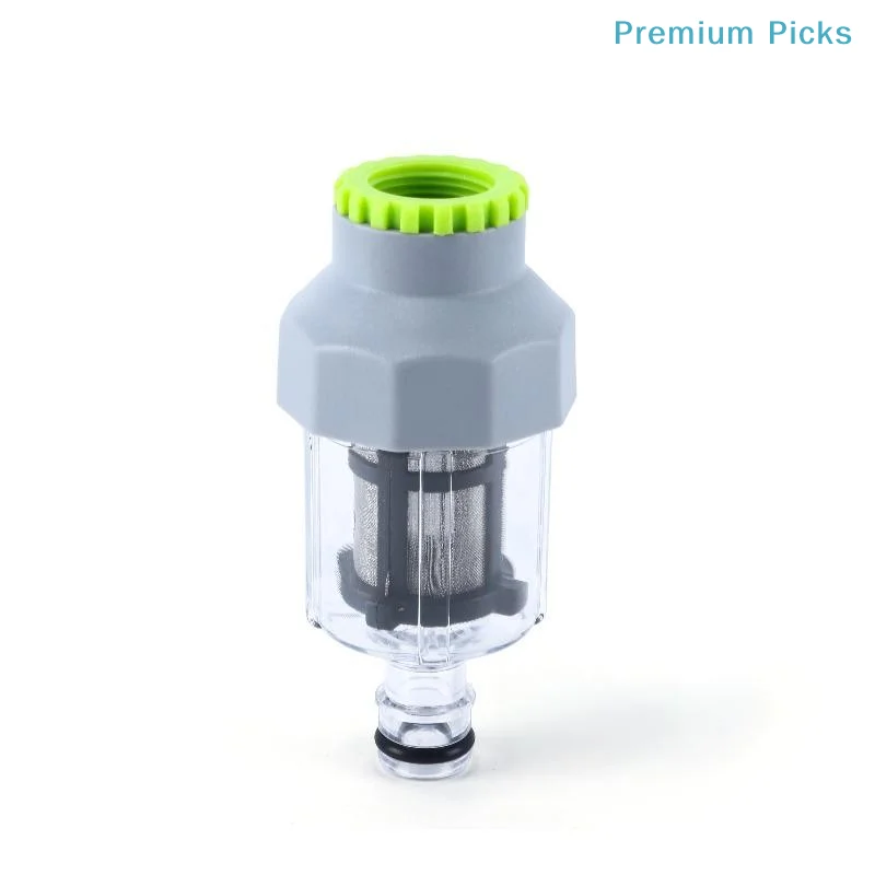 portableG3 4 Thread High Pressure Water Filter Sediment Catcher for Power Washer Car Cleaning Gardening System