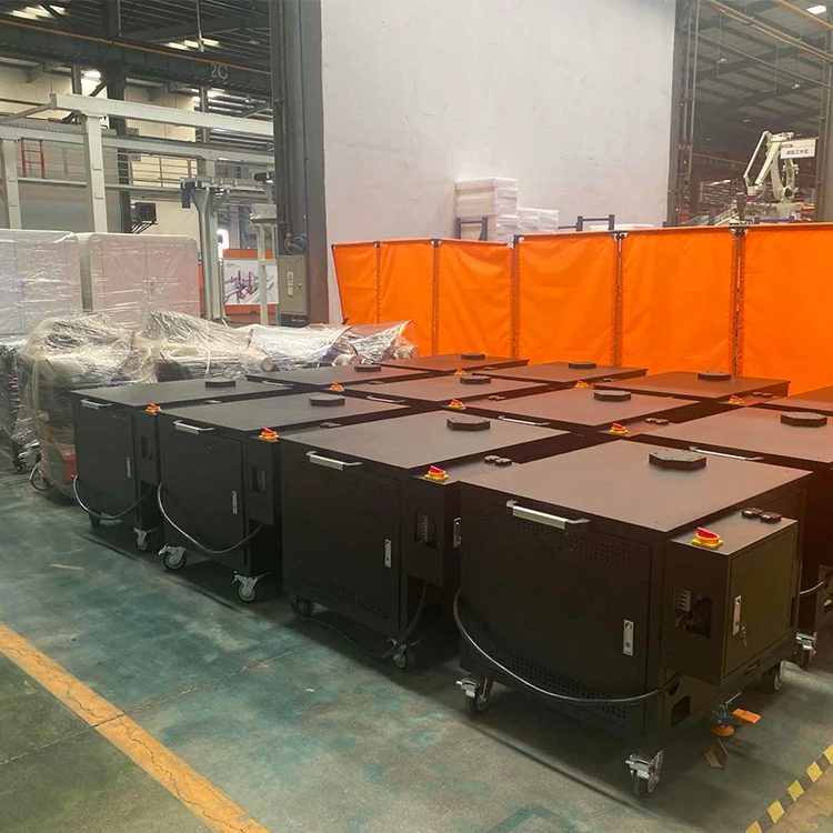 เครื่องเชื่อมแขนหุ่นยนต์ 6 แกนแบบอัตโนมัติร่วมปฏิบัติงานรุ่น Dreamon พร้อมมอเตอร์ 380V 19KW โครงสร้างเหล็กอัลลอย