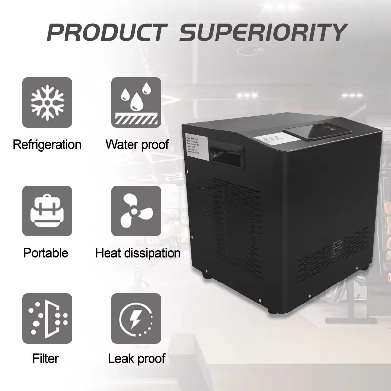 0,5 л.с. Wi-Fi функция водяного охлаждения портативный холодный погружной ледяная ванна охладитель воды для ванны