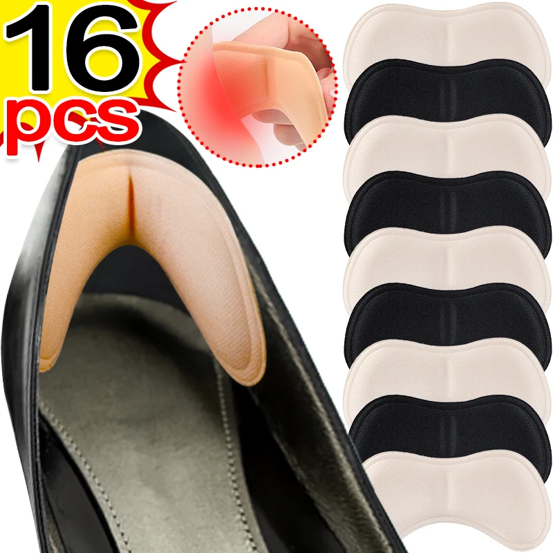 Self-Adhesive Heel Pads for High Heels Comfortable Sponge Patch Stickers Easy Install Heel Cushions for Sneakers And High-Heeled