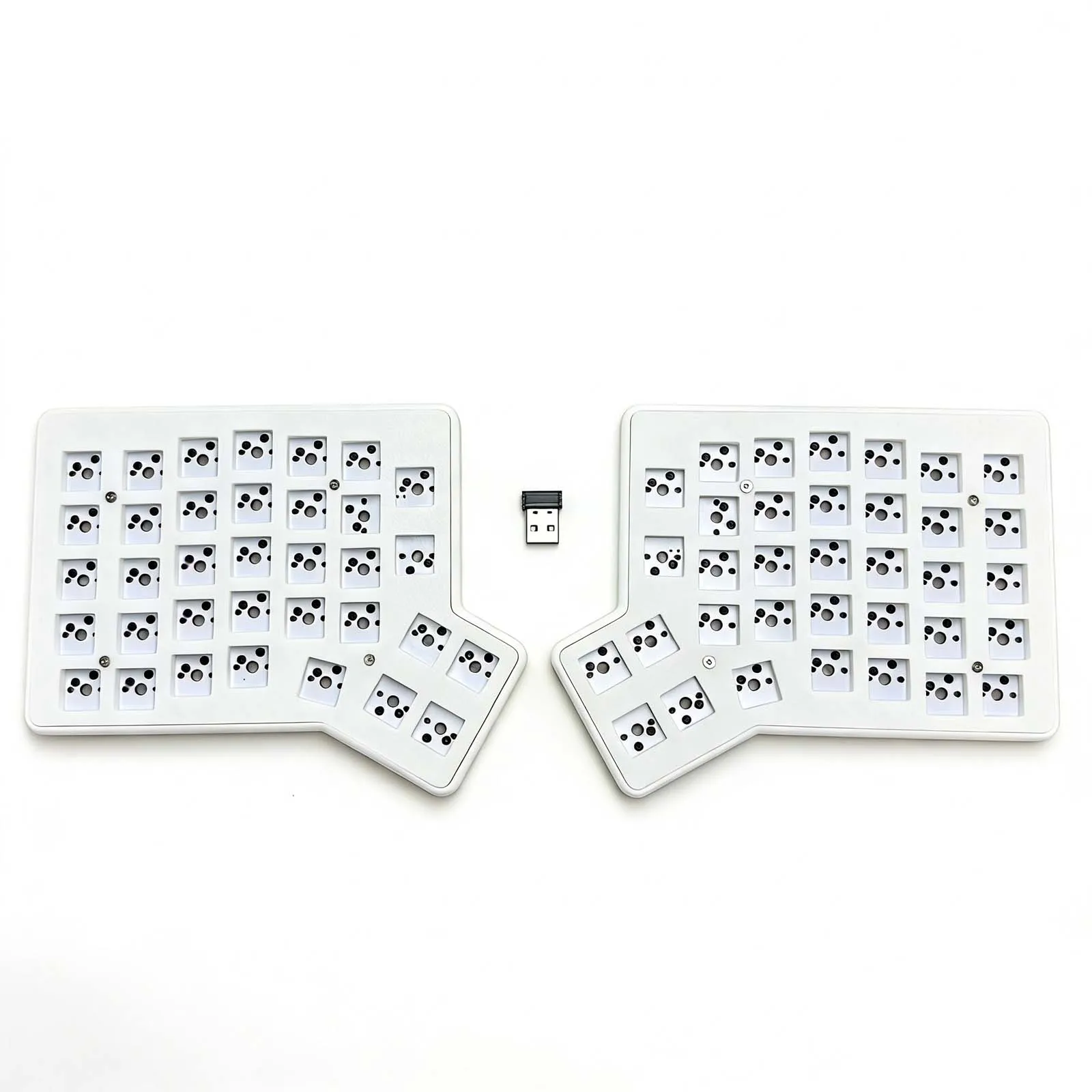 Redox Wireless 2.4G Split Mechanical Keyboard Kit Support VIAL Hot Swap PLA 3D Printing Long Battery Life Split Keyboard PC Gift