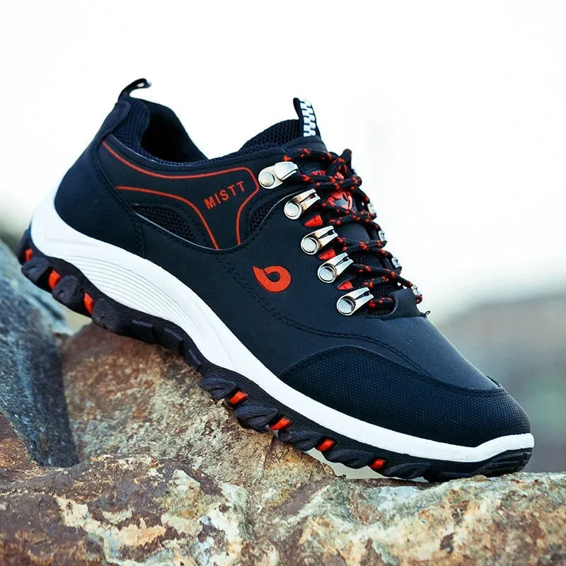 Zapatos de hombre, zapatos informales de cuero para hombre, zapatillas de deporte, zapatos de otoño e invierno para tenis masculino, zapatillas ligeras para caminar