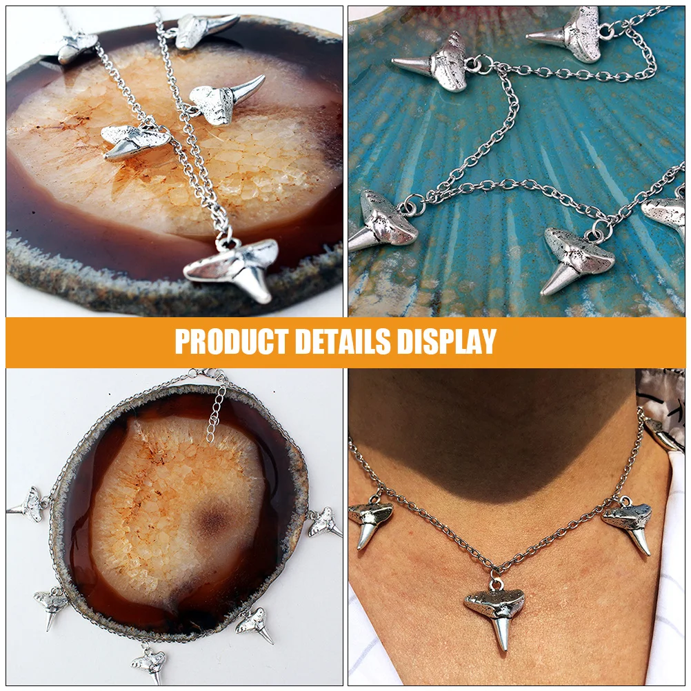 2 قطعة قلادة شكل الهيب هوب نمط سبيكة قلادة دائم كول الرجال النساء المجوهرات الشرير العصرية المختنق الإكسسوار