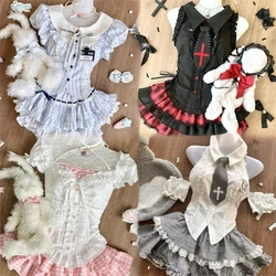 Amrican Vintage Suits Women Knitted Cardigan + Y2k Corset Vest + Mini Skirts Japanese Kawaii Lolita 3 Piece Dress Sets Korean
