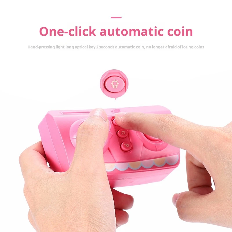 STLF Children's Coin Operated Claw Machine Remote-controlled Candy Grabbing Machine Small  Doll Machine Birthday Gift