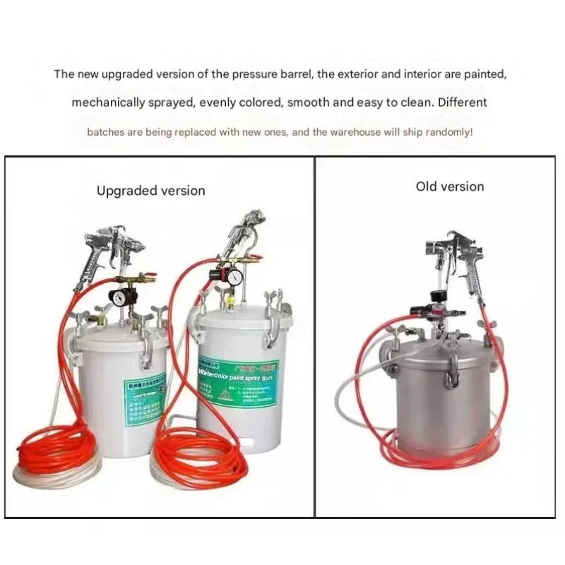 Marble-like Colored Paint, 10L Pressure Tank, Latex Paint, Coating, Spray Gun Nozzle 2.0 / 2.5 / 3.0 / 3.5 / 4.0 Mm