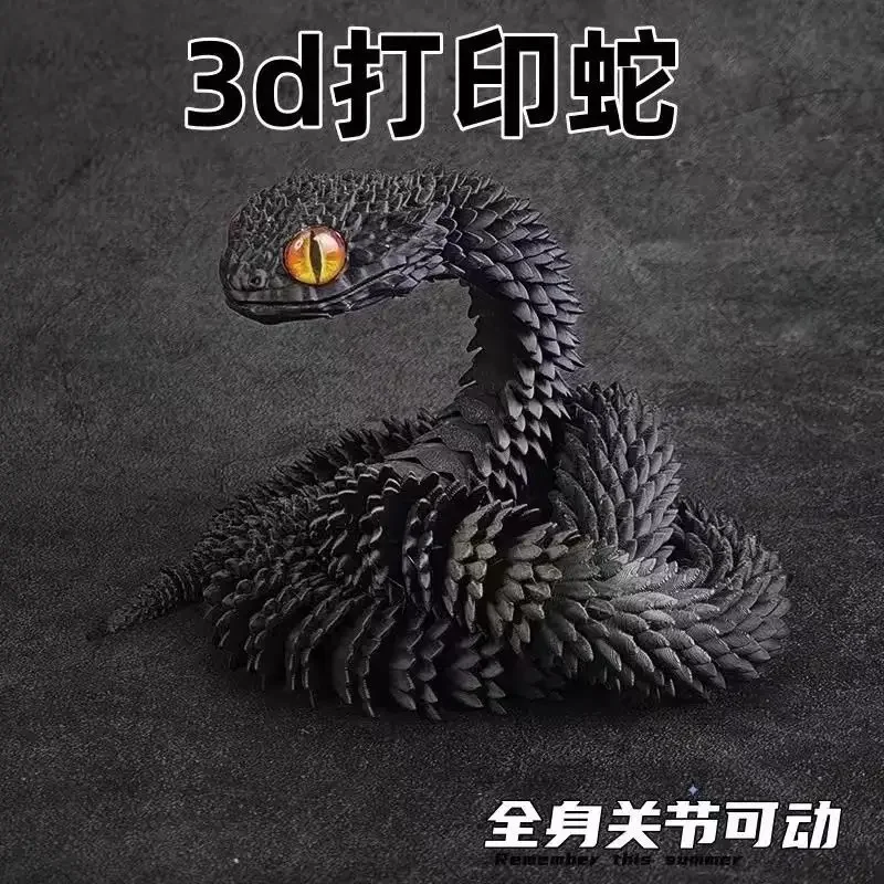 Toy Figure Viper Full Body Joints Movable Simulation Animal Model Children's Gift Ornaments Small Green Dragon White Snake