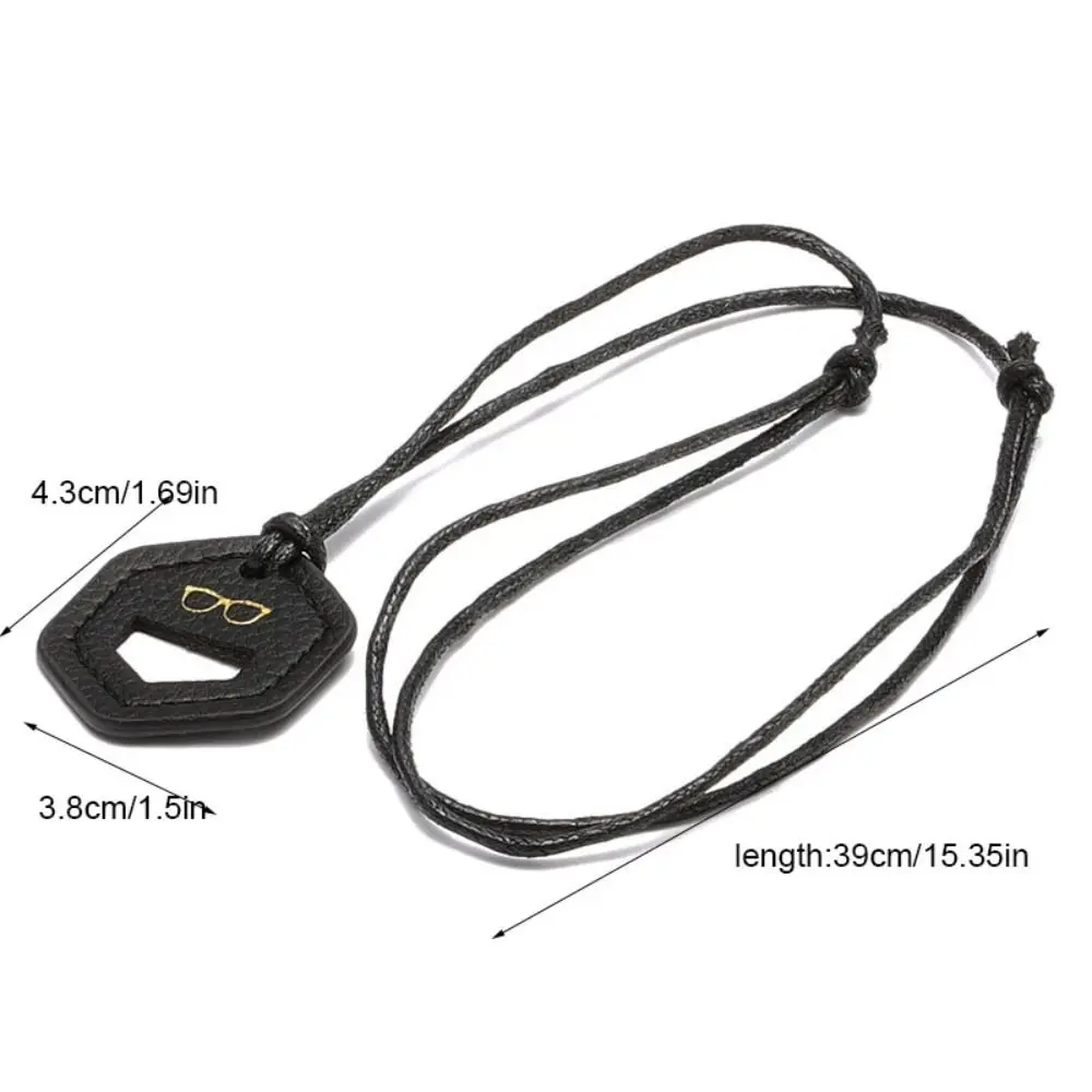 Portable Fashion Eyewear Hanging Neck Strap Myopia Sunglasses Glasses Box Reading Glasses Clip Lanyard