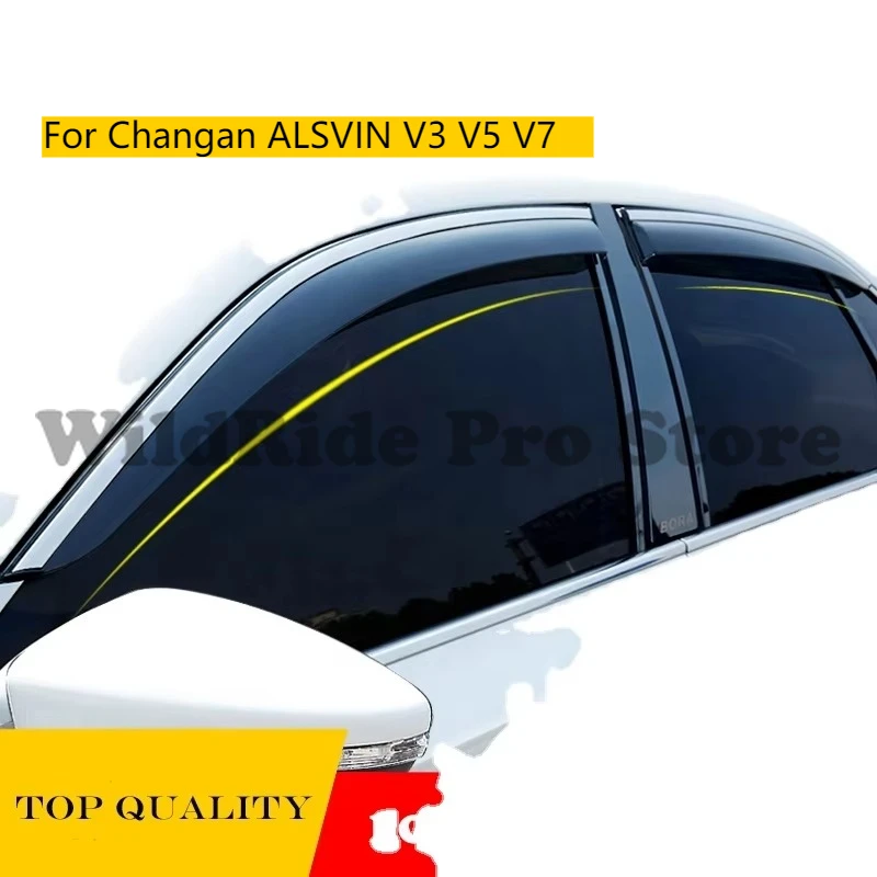 

Car Accessories Wind Deflectors for Changan ALSVIN V3 V5 V7 Wind Vent Deflector Visors Rain Guards