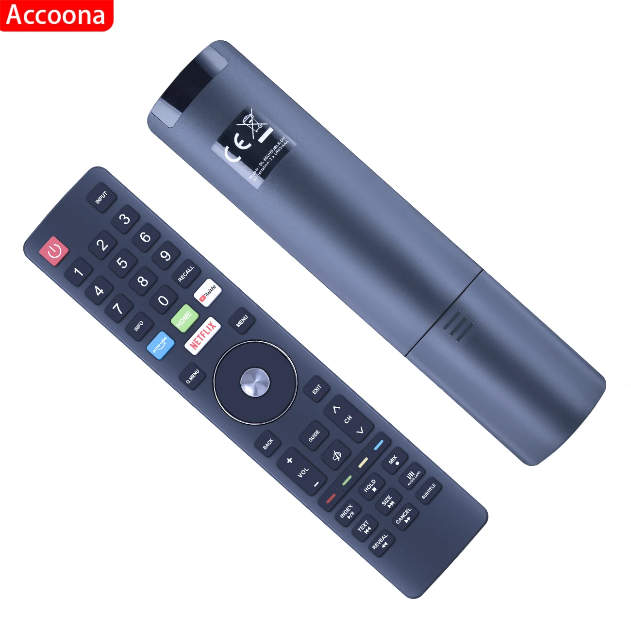Telecomando per duAL KONKA DL-55UHDJBLS-001 smart tv