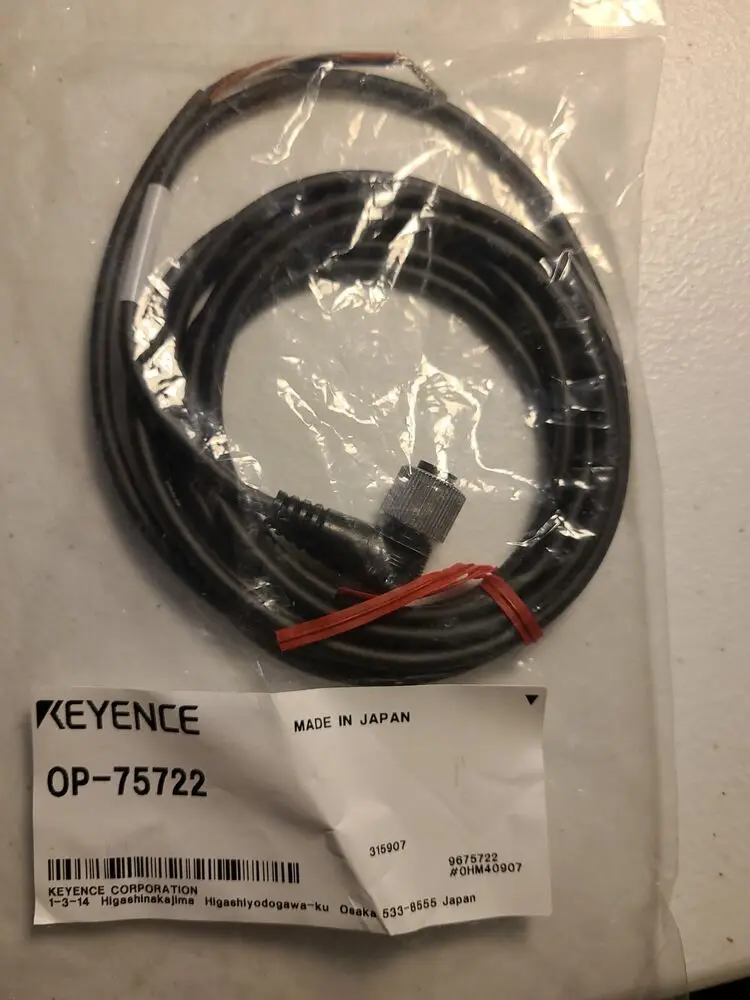 

1PC Keyence OP-75722 Sensor Cable OP75722 New Free Shipping