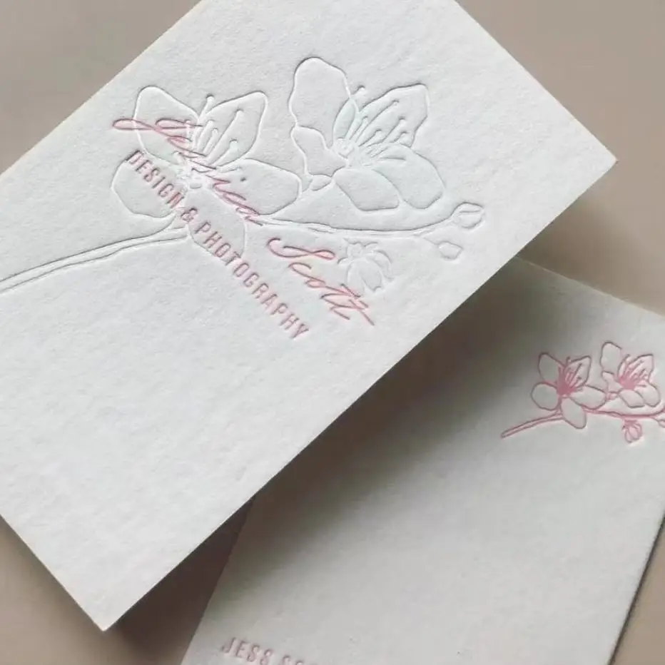Customized Hot Stamping Digital Printing Luxury Business Card, Personalised Brand Logo Visiting Cards For Company