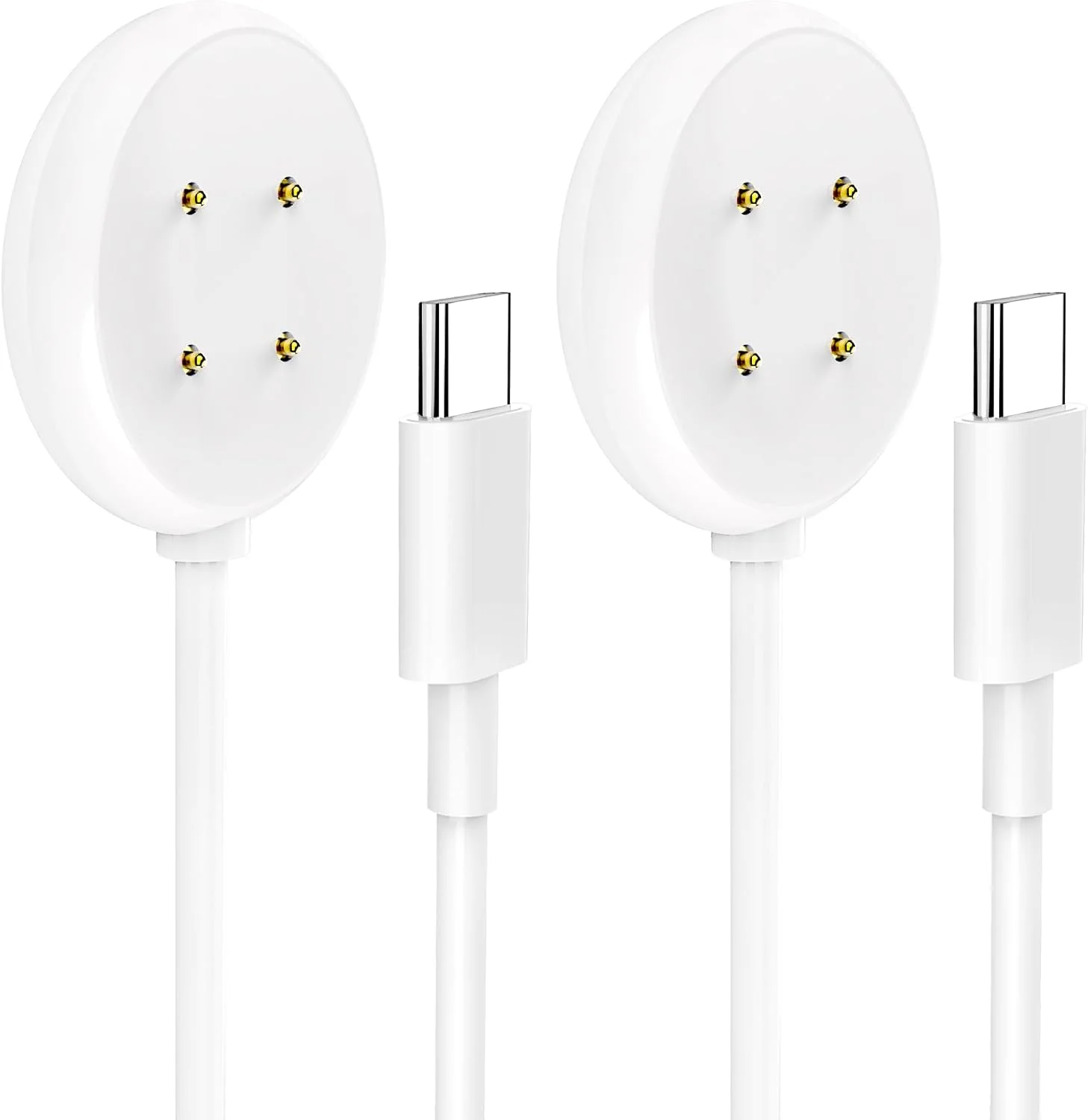 2er-Pack Ersatzladegeräte für Google Pixel Watch 3/2 USB-C Google Watch Ladestation
