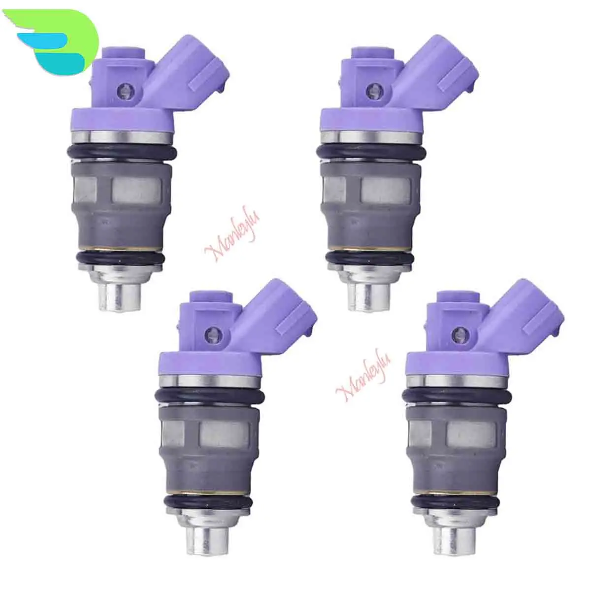 

4x Fuel Injector Nozzle For Toyota 91-97 Previa Estima 2.4L2TZFE Engine Injection Flow Matched 2325079045 23250-76010 2325076010