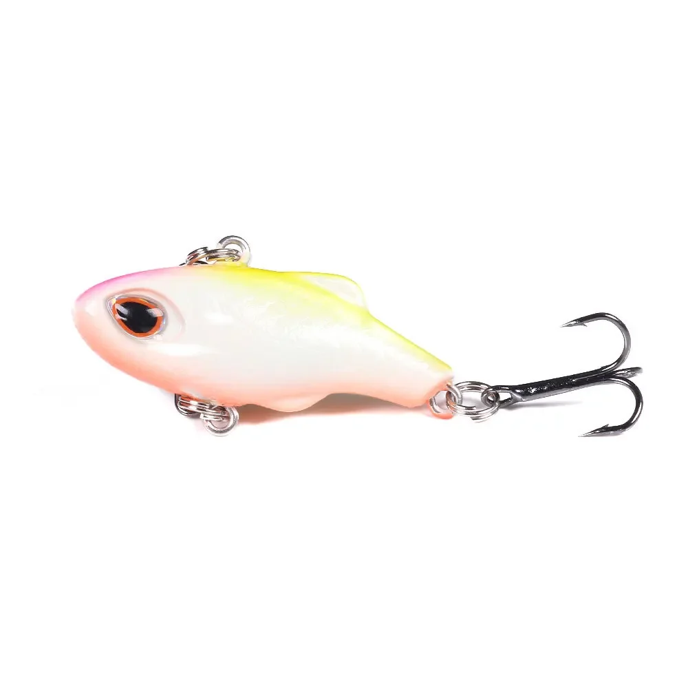 1PC VIB Fishing Lures Plastic Bionic Hard Bait Crankbait Mini Wobblers Fishing Tackle image 4