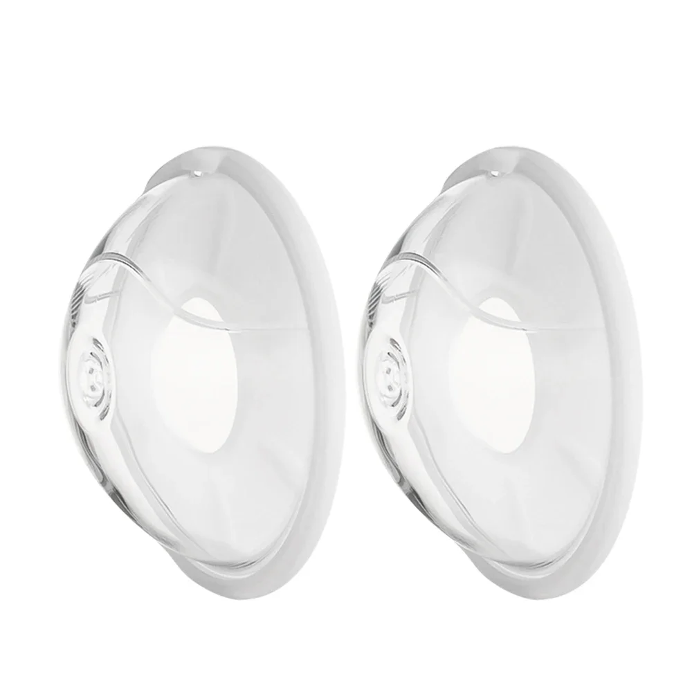 2 pçs wearable protetor de leite para amamentação manual coletor de leite materno escudo de silicone 30ml capacidade copo de coleta de leite