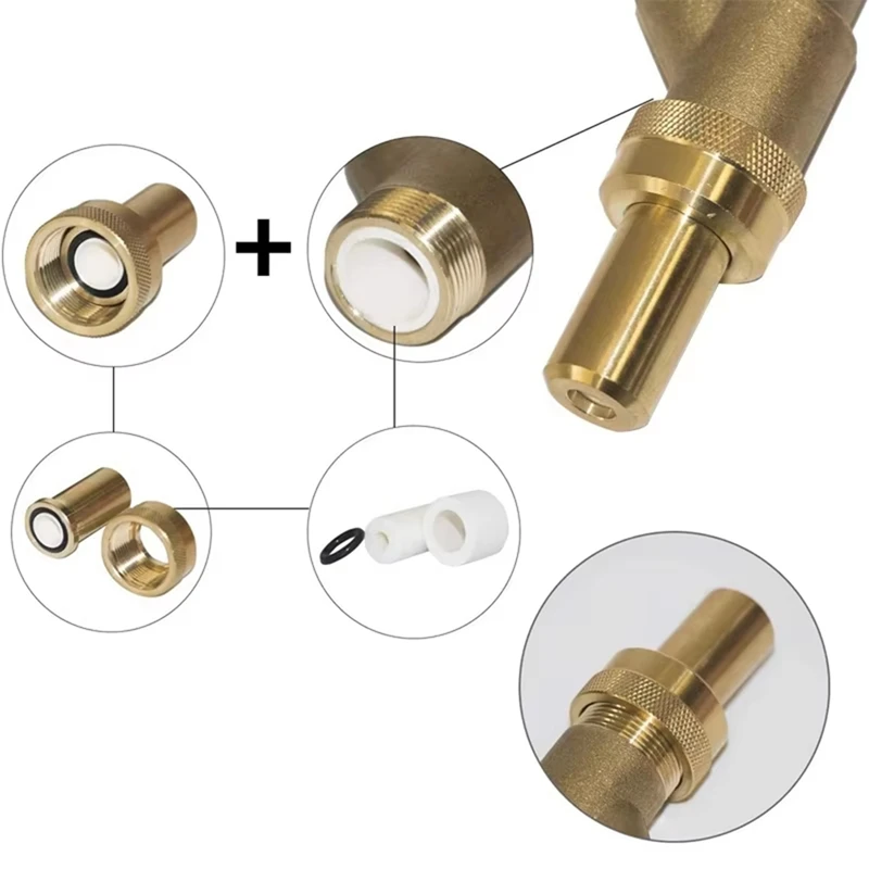 Pressure Washer Sandblasting Nozzle Tip, Replacement Wet Sand Blasteing Attachment