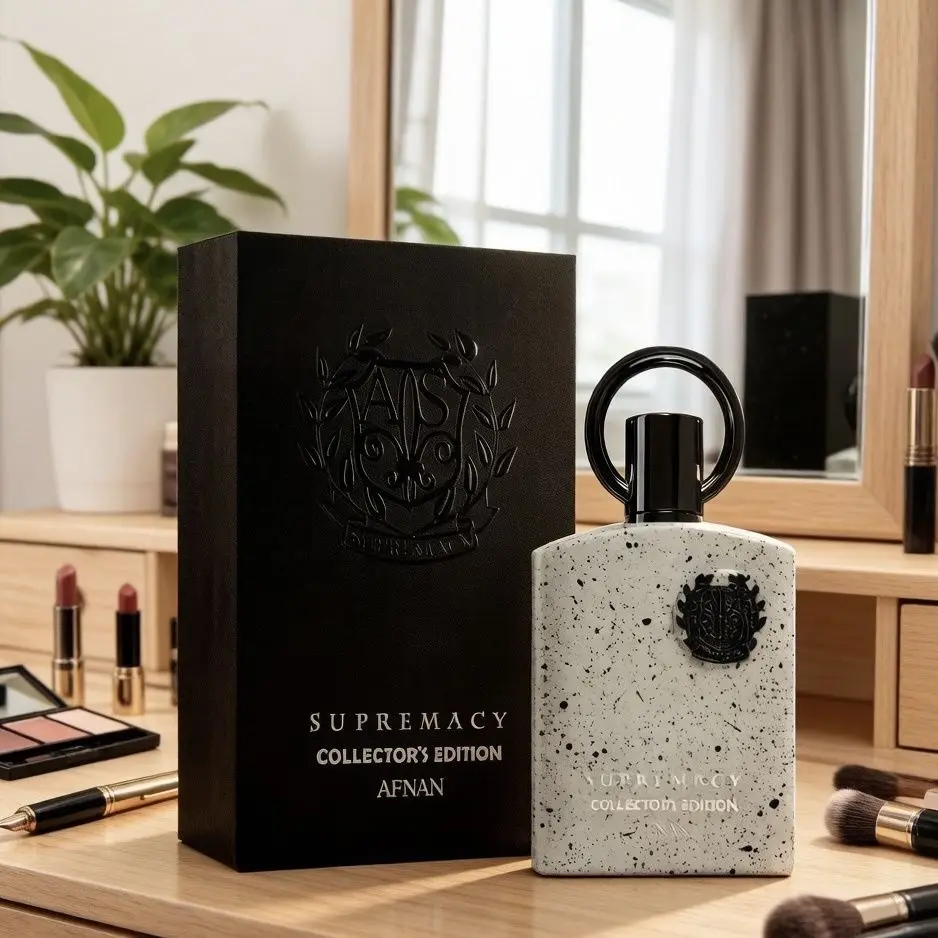 AFNAN SUPREMACY コレクターズエディション パフューム 100ML、オリエンタルウッディノート、ゆっくりと広がるタバコウッドの香り、安定したテクスチャー、男性の力強い魅力を際立たせる。 1