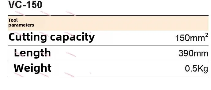 Cutting MachineVC-150 VC-300 VC-500 Cable Cutting Tool Cable