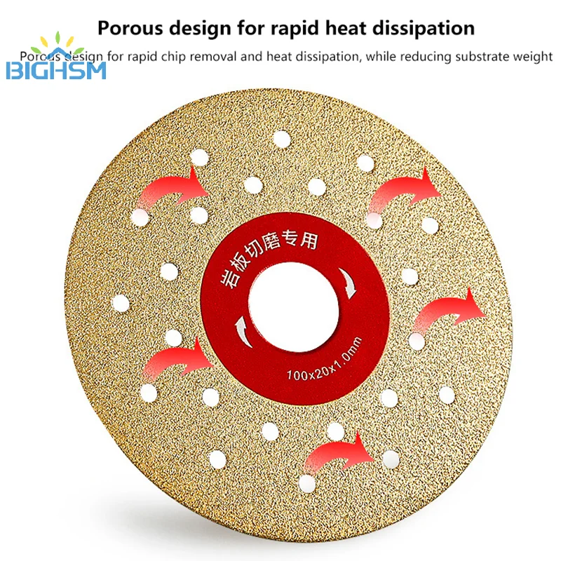 4 Inch Diamond Cutting Disc Slab Tile Ceramic Marble Dry Cutting And Grinding Circular Saw Blade Angle Grinder Accessories