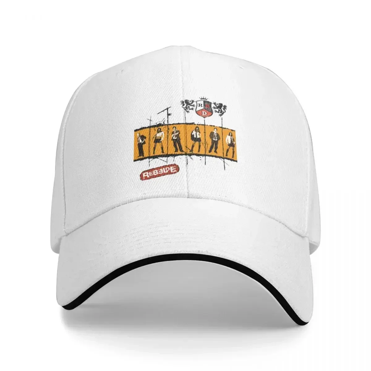 Rebelde Tv قبعات البيسبول الهيب هوب Rbd ساندويتش قبعة للجنسين نمط قابل للتعديل قبعة الشمس في الهواء الطلق