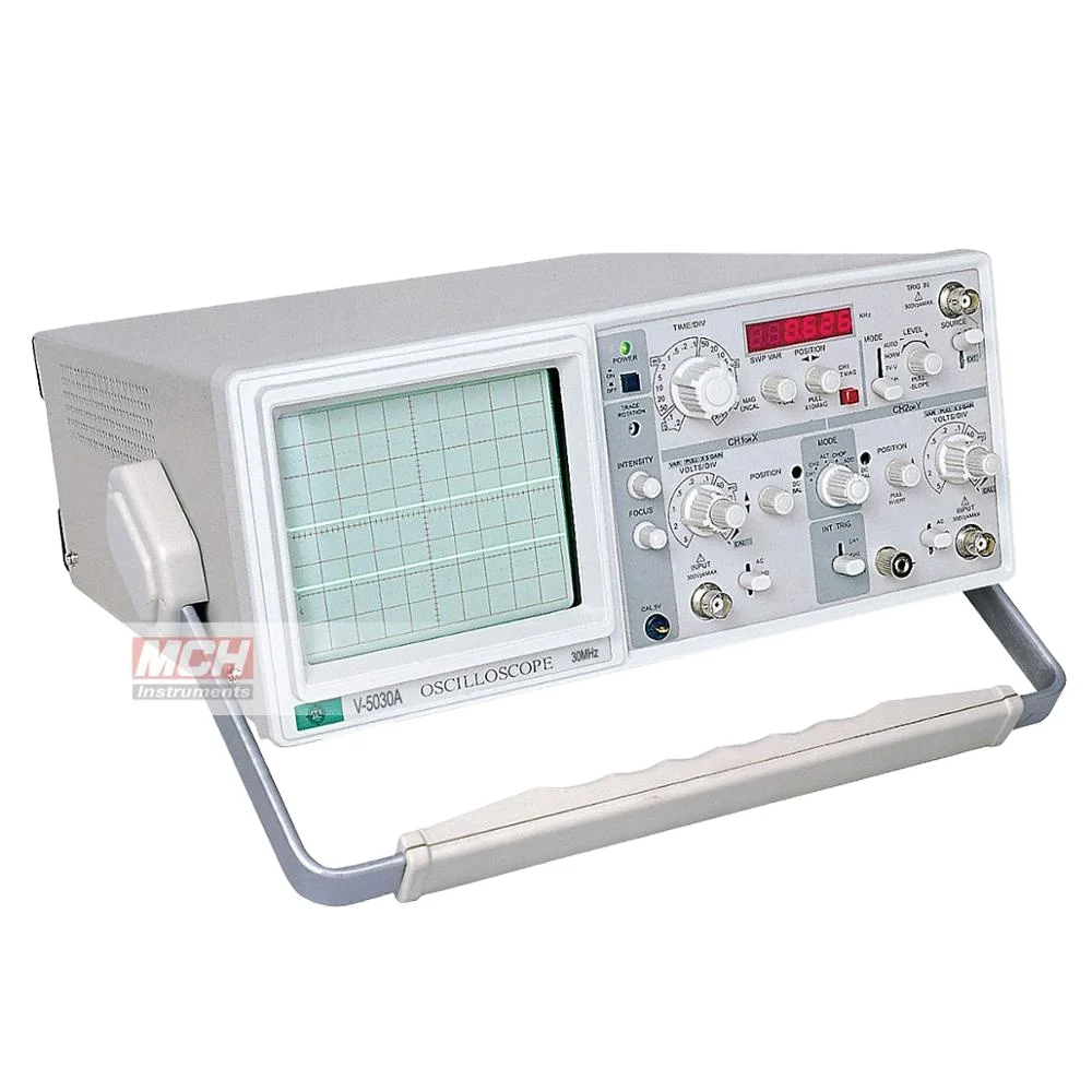 2019 New 30MHz 6 Digit Frequency Meter  Analog Oscilloscope