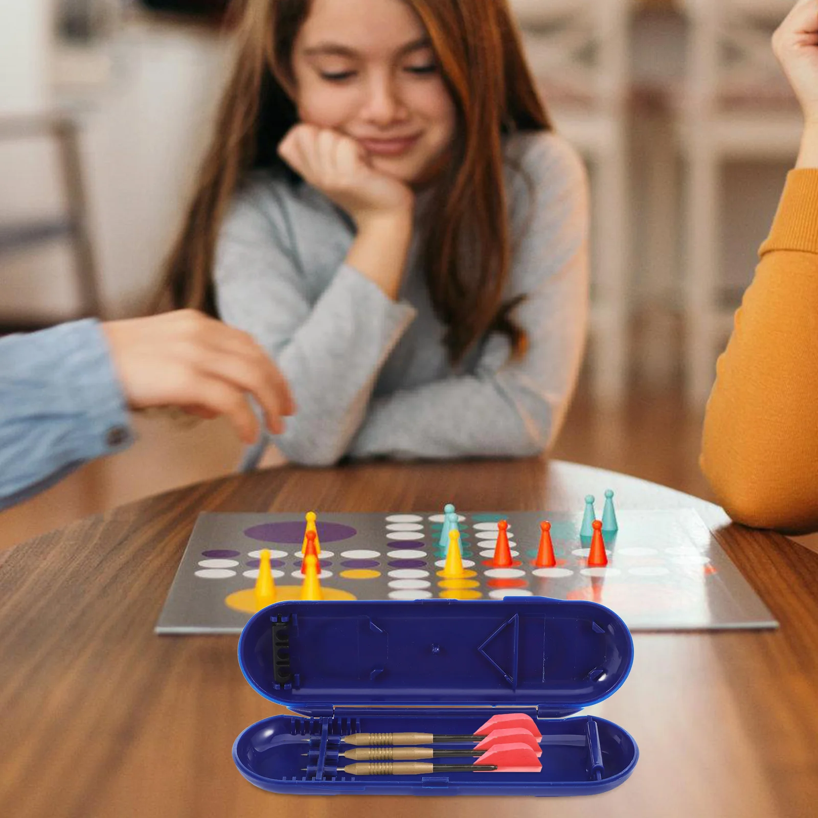 

2Pcs Dart Storage Box Lightweight Portable ABS Dart Holder for Steel Soft Tip Player Organizer Case Protection Box