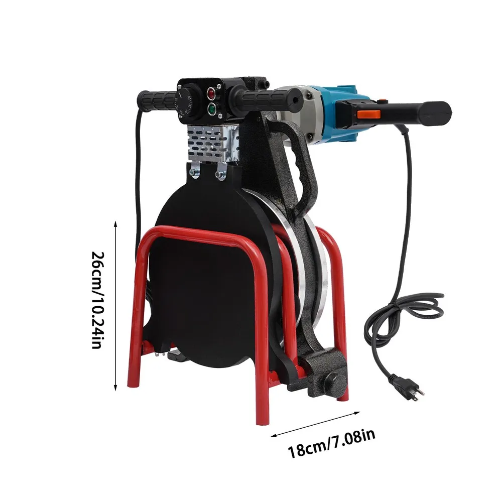 الأنابيب الانصهار لحام 2 المشابك دليل HDPE PP PE الأنابيب آلة لحام بعقب 90-250 مللي متر