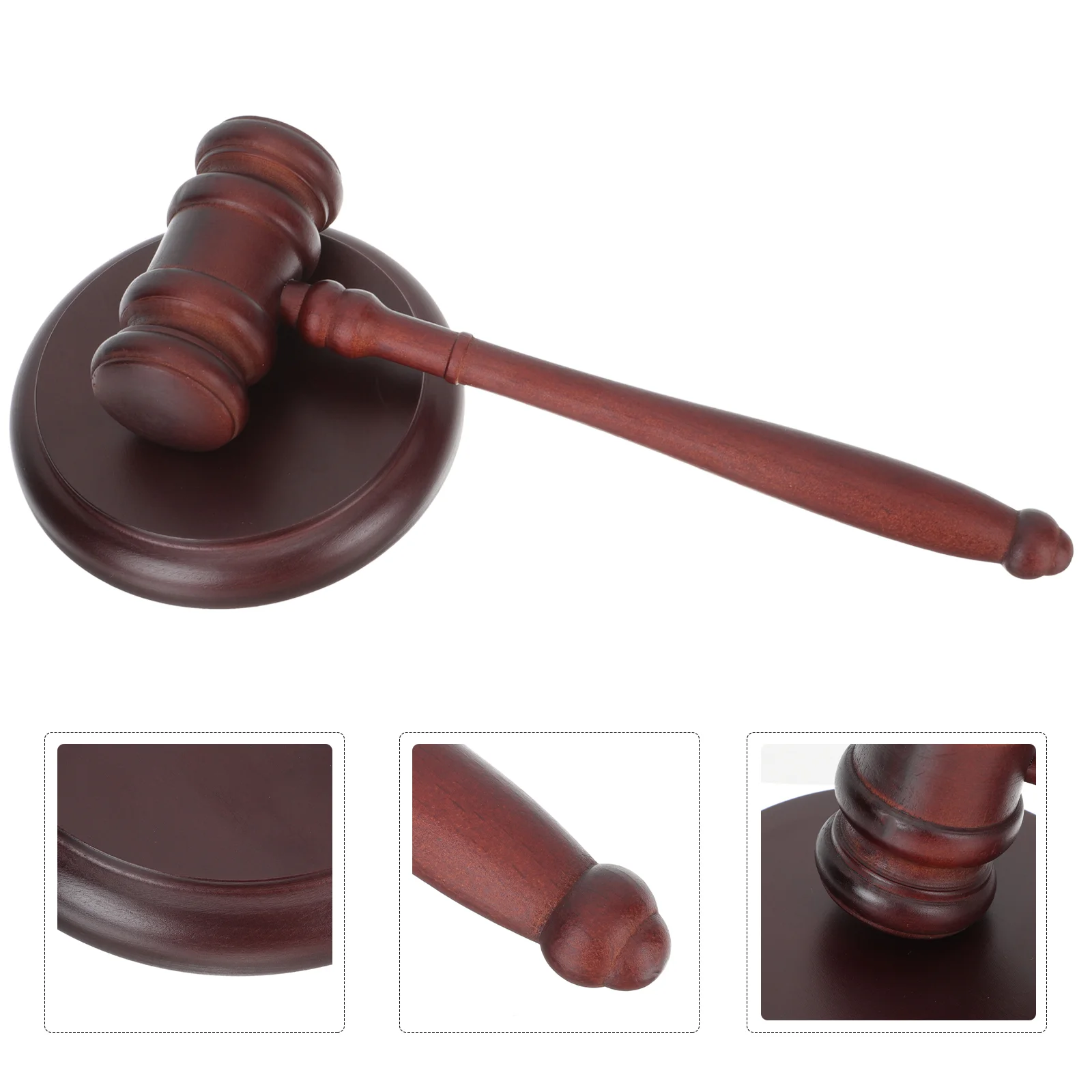 Judge Hammer Tools for Kids Children Gavel Auction Cosplay Novel Plaything Judge's Wooden Mini Baby Toy