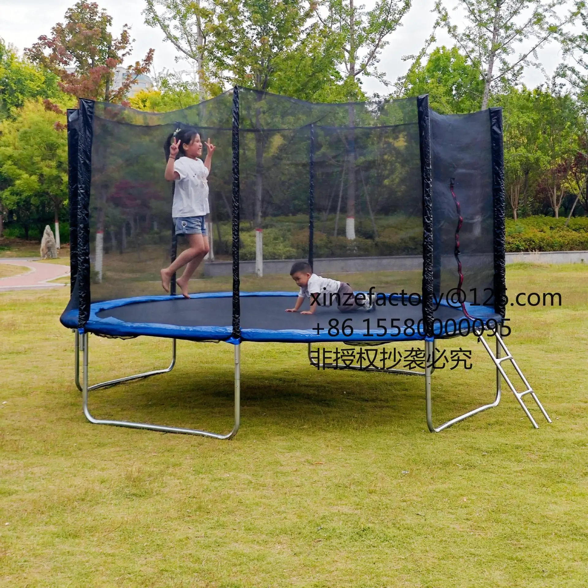 

Factory Direct 2026 Top Rated Outdoor Trampoline Large Stall Trampoline Children's Outdoor