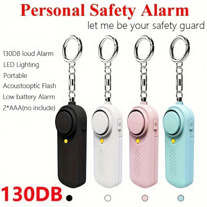 

EMastiff 130dB Personal Safety Alarm, Loud Portable Siren for Security, Battery Operated Panic Alarm Carrying