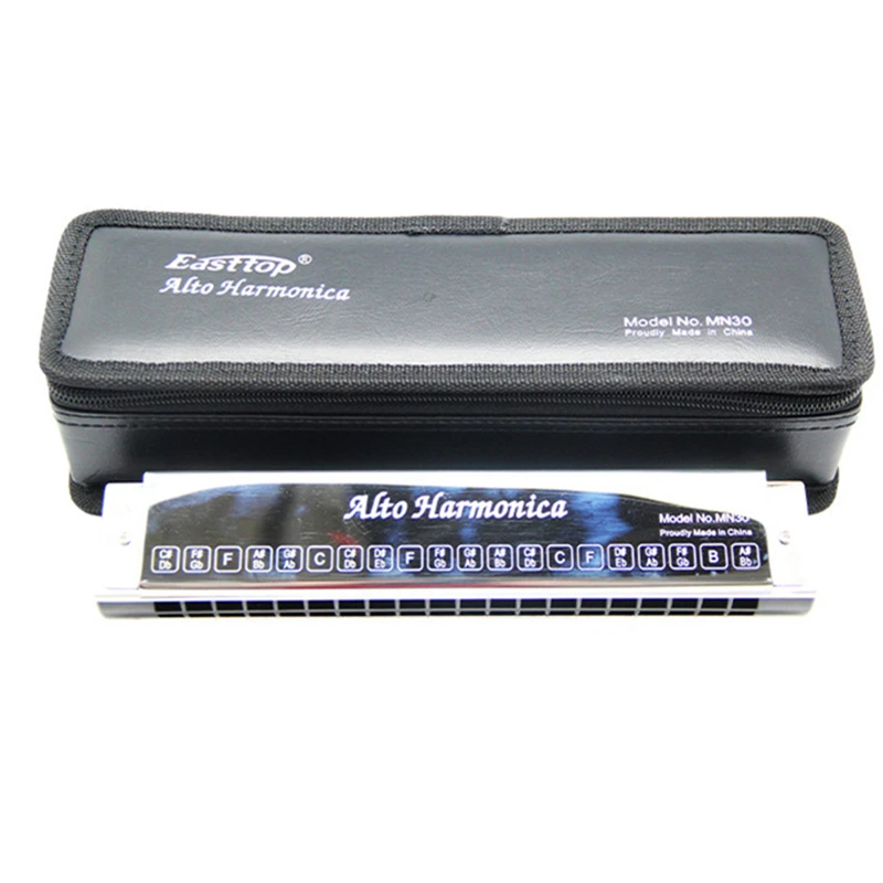 

High Quality Large Alto Harmonica MN30 Adult Band Group Professional Performance Playing Musical Instruments