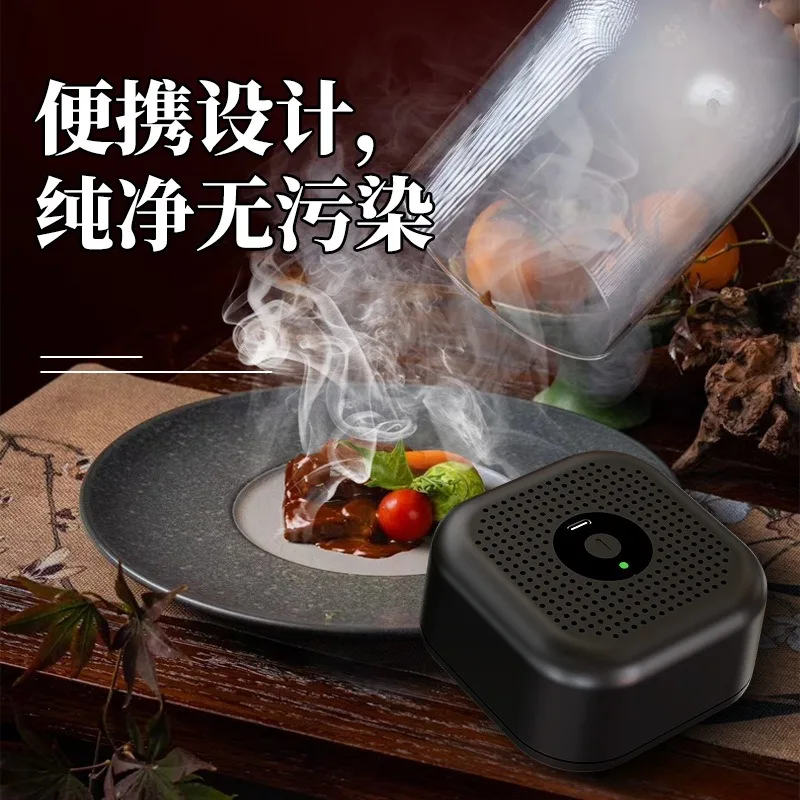 Gift Box Packaging Electric Whiskey Smoker Holiday Gift Cocktail Smoker Set