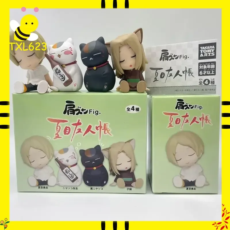 

Кавайная ПВХ фигурка кошки, слепая коробка, летняя серия, украшения для куклы с плечами до плеча, модная игрушка, праздничный подарок на складе