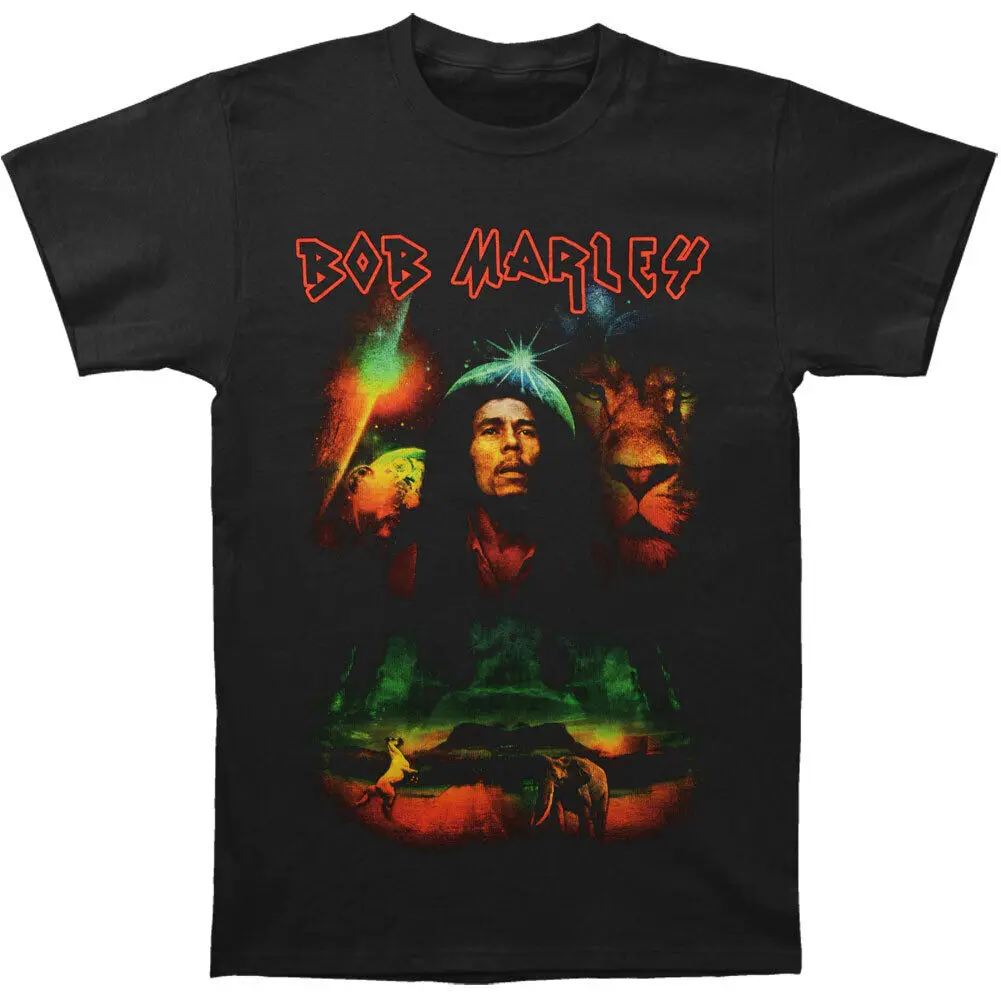 Men'S Bob Marley Epic T Shirt X Small Black