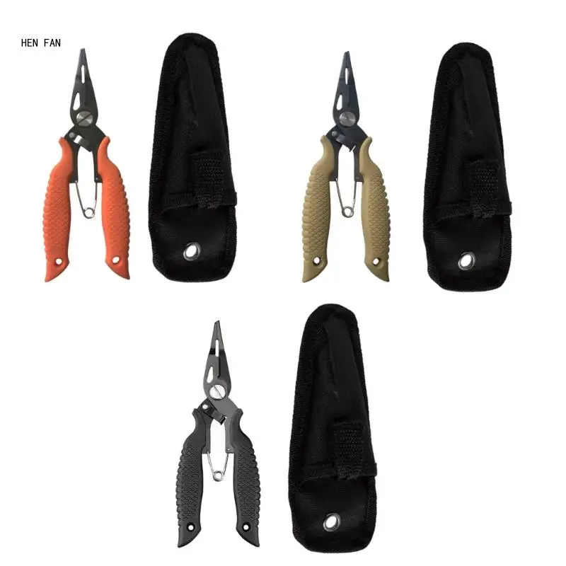 

Fish Grip Grabber Keeper Lip Fishing Plier Multifunctional Line Cutter M89D