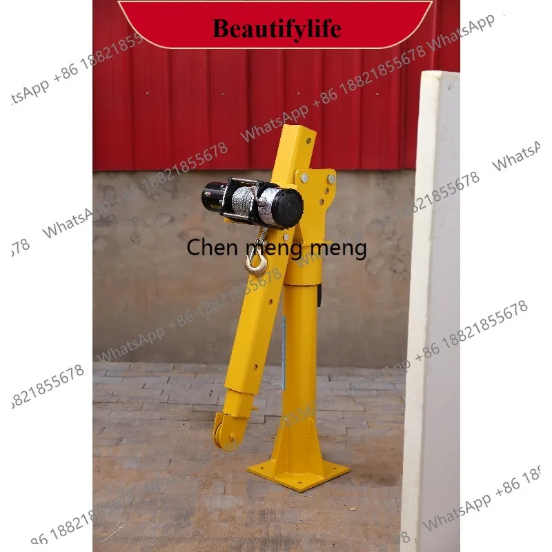 z189 Factory Supply 500kg 800kg 1000kg 1500kg Jib Crane Lifting Lift Mini Crane for Construction Building Material Shops
